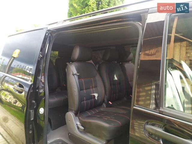 Черный Мерседес Вито, объемом двигателя 2.14 л и пробегом 296 тыс. км за 18700 $, фото 11 на Automoto.ua