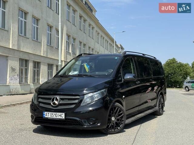 Черный Мерседес Вито, объемом двигателя 2.14 л и пробегом 446 тыс. км за 26500 $, фото 7 на Automoto.ua