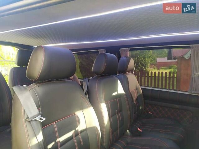 Черный Мерседес Вито, объемом двигателя 2.14 л и пробегом 296 тыс. км за 18700 $, фото 10 на Automoto.ua