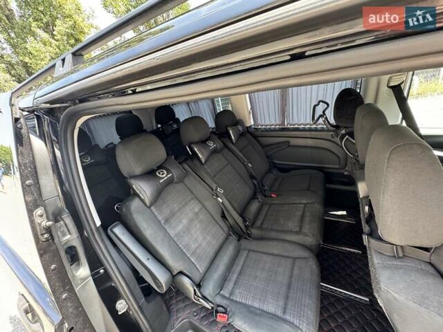 Черный Мерседес Вито, объемом двигателя 2.14 л и пробегом 446 тыс. км за 26500 $, фото 3 на Automoto.ua