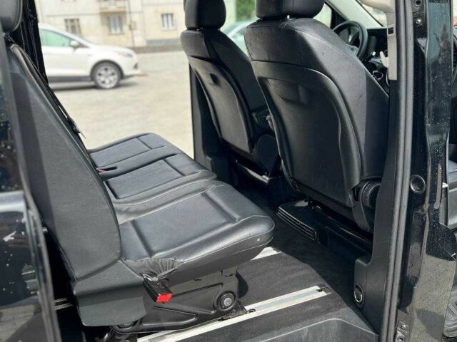 Черный Мерседес Вито, объемом двигателя 2 л и пробегом 136 тыс. км за 17200 $, фото 9 на Automoto.ua