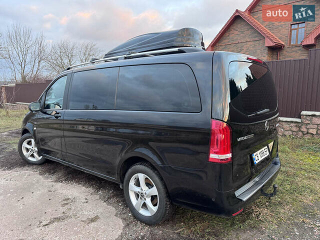 Черный Мерседес Вито, объемом двигателя 2.14 л и пробегом 92 тыс. км за 39000 $, фото 2 на Automoto.ua