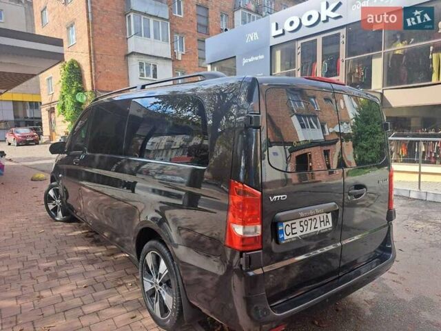 Черный Мерседес Вито, объемом двигателя 2.2 л и пробегом 270 тыс. км за 29700 $, фото 6 на Automoto.ua