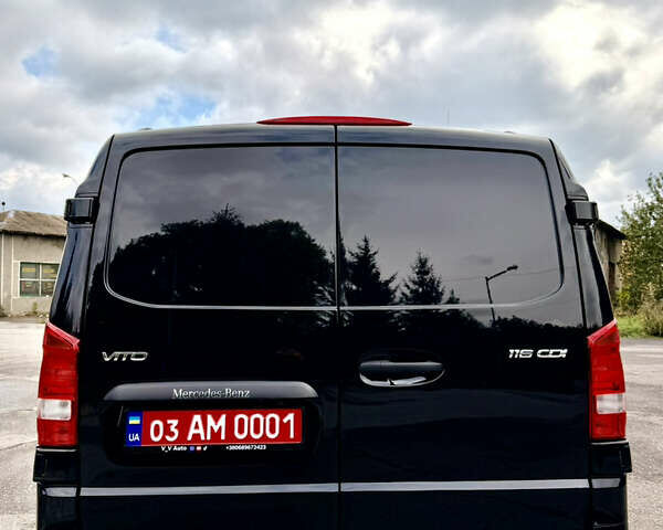 Черный Мерседес Вито, объемом двигателя 2.2 л и пробегом 250 тыс. км за 28000 $, фото 57 на Automoto.ua
