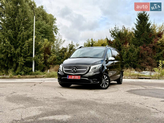 Черный Мерседес Вито, объемом двигателя 2.2 л и пробегом 250 тыс. км за 28000 $, фото 60 на Automoto.ua