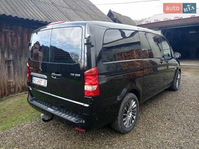 Черный Мерседес Вито, объемом двигателя 2.2 л и пробегом 160 тыс. км за 32000 $, фото 8 на Automoto.ua