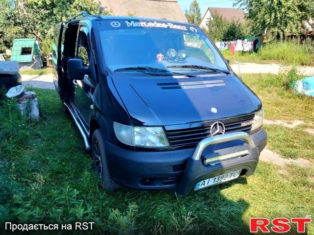 Черный Мерседес Вито, объемом двигателя 2.1 л и пробегом 0 тыс. км за 6200 $, фото 2 на Automoto.ua