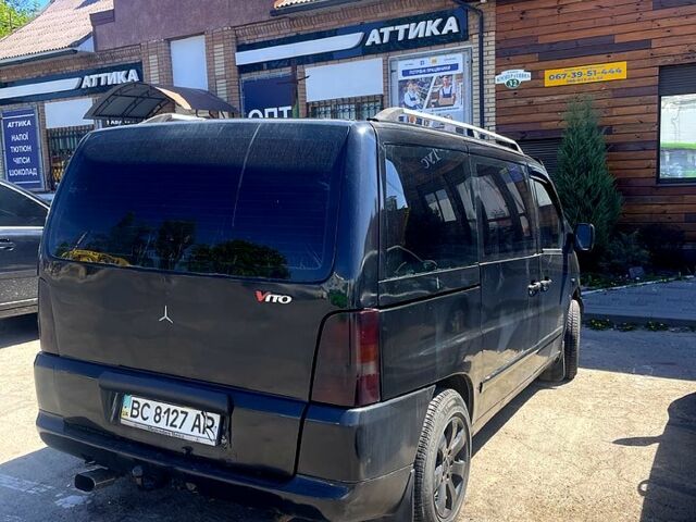 Чорний Мерседес Віто, об'ємом двигуна 2.1 л та пробігом 230 тис. км за 5000 $, фото 3 на Automoto.ua