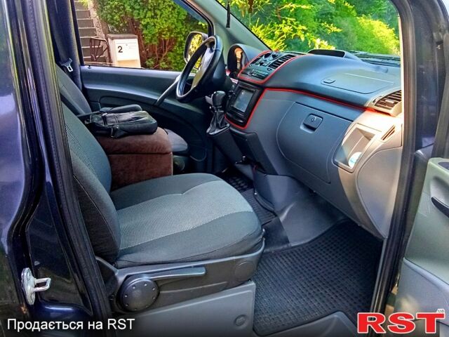 Чорний Мерседес Віто, об'ємом двигуна 2.1 л та пробігом 38 тис. км за 7800 $, фото 3 на Automoto.ua