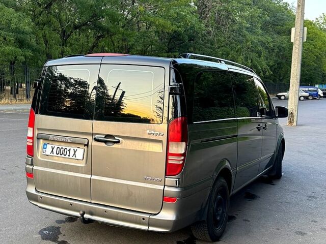 Черный Мерседес Вито, объемом двигателя 2.1 л и пробегом 335 тыс. км за 13500 $, фото 3 на Automoto.ua