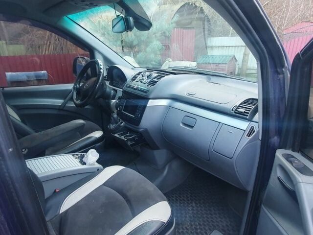 Фиолетовый Мерседес Вито, объемом двигателя 2.1 л и пробегом 400 тыс. км за 7300 $, фото 3 на Automoto.ua