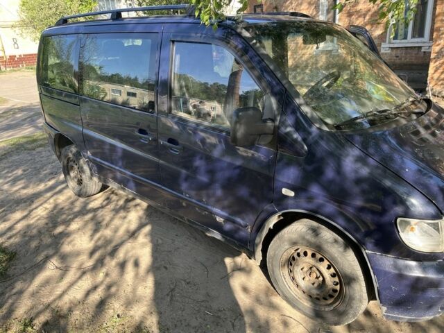 Фиолетовый Мерседес Вито, объемом двигателя 2.1 л и пробегом 540 тыс. км за 2500 $, фото 5 на Automoto.ua