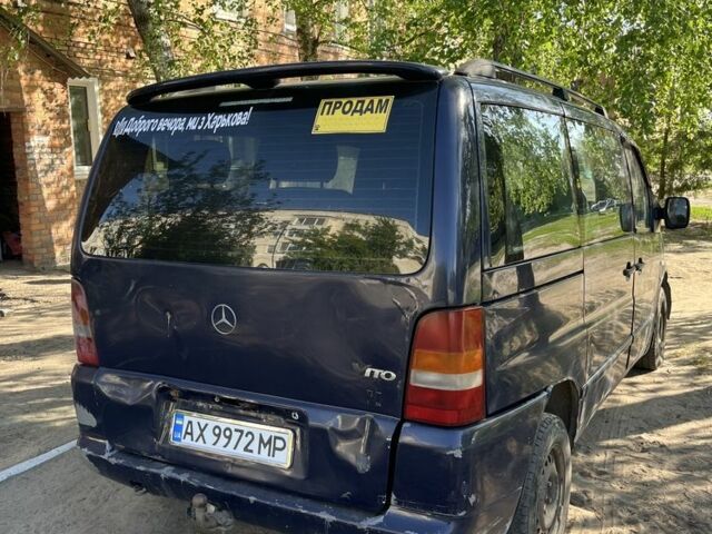 Фиолетовый Мерседес Вито, объемом двигателя 2.1 л и пробегом 540 тыс. км за 2500 $, фото 6 на Automoto.ua