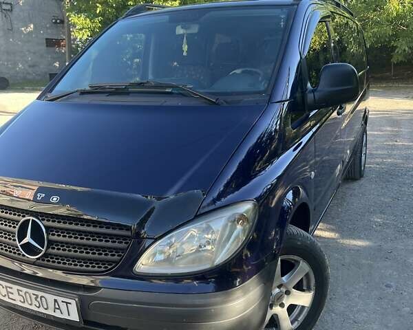 Фиолетовый Мерседес Вито, объемом двигателя 2.15 л и пробегом 348 тыс. км за 10000 $, фото 7 на Automoto.ua