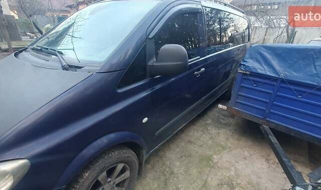 Фиолетовый Мерседес Вито, объемом двигателя 2.1 л и пробегом 400 тыс. км за 7300 $, фото 3 на Automoto.ua