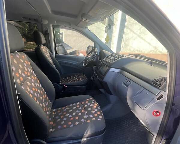 Фиолетовый Мерседес Вито, объемом двигателя 2.15 л и пробегом 348 тыс. км за 10000 $, фото 26 на Automoto.ua