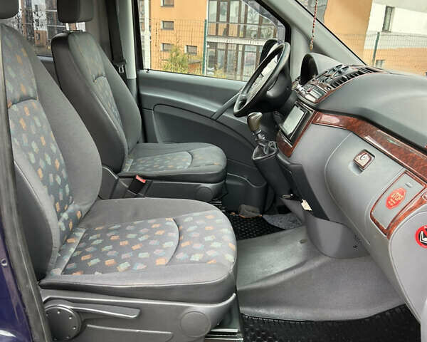 Фиолетовый Мерседес Вито, объемом двигателя 2.15 л и пробегом 156 тыс. км за 13800 $, фото 9 на Automoto.ua