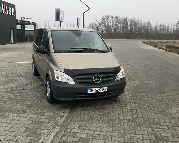 Мерседес Вито 2010 в Черновцах на Automoto.ua Коричневый Мерседес Вито, объемом двигателя 2.14 л и пробегом 326 тыс. км за 9500 $, фото 4 на Automoto.ua