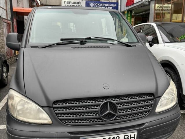 Коричневий Мерседес Віто, об'ємом двигуна 2.1 л та пробігом 230 тис. км за 5600 $, фото 1 на Automoto.ua