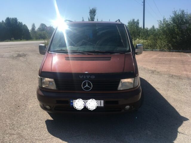 Коричневый Мерседес Вито, объемом двигателя 2.2 л и пробегом 401 тыс. км за 3400 $, фото 2 на Automoto.ua