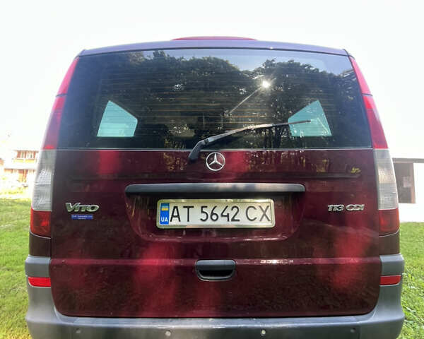Коричневый Мерседес Вито, объемом двигателя 2.15 л и пробегом 467 тыс. км за 11500 $, фото 4 на Automoto.ua