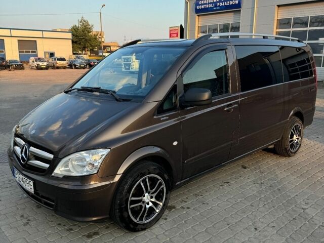 Коричневый Мерседес Вито, объемом двигателя 2.2 л и пробегом 162 тыс. км за 8600 $, фото 2 на Automoto.ua