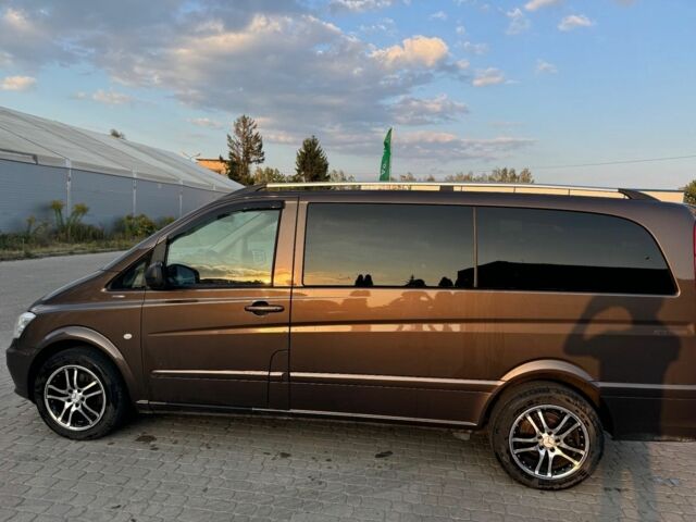 Коричневый Мерседес Вито, объемом двигателя 2.2 л и пробегом 162 тыс. км за 8600 $, фото 5 на Automoto.ua