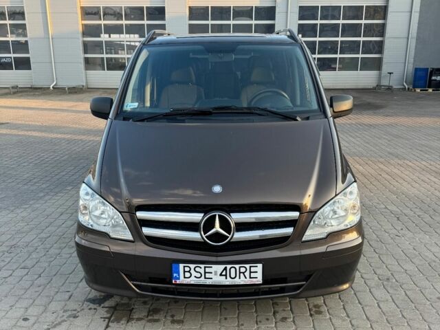 Коричневый Мерседес Вито, объемом двигателя 2.2 л и пробегом 162 тыс. км за 8600 $, фото 1 на Automoto.ua