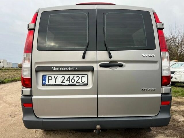 Коричневый Мерседес Вито, объемом двигателя 2.2 л и пробегом 137 тыс. км за 8500 $, фото 7 на Automoto.ua