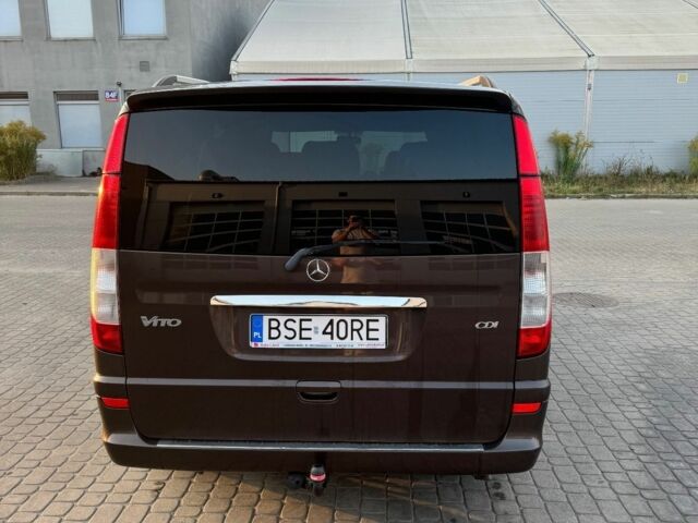 Коричневый Мерседес Вито, объемом двигателя 2.2 л и пробегом 162 тыс. км за 8600 $, фото 6 на Automoto.ua