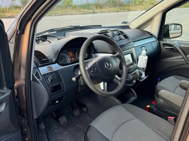 Коричневый Мерседес Вито, объемом двигателя 2.2 л и пробегом 162 тыс. км за 8600 $, фото 9 на Automoto.ua