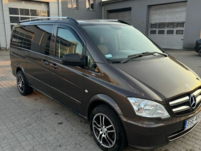 Коричневый Мерседес Вито, объемом двигателя 2.2 л и пробегом 162 тыс. км за 8600 $, фото 3 на Automoto.ua