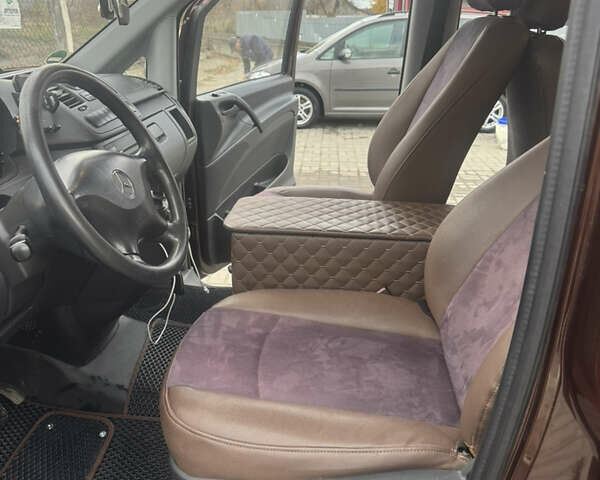 Коричневый Мерседес Вито, объемом двигателя 2.14 л и пробегом 351 тыс. км за 12500 $, фото 12 на Automoto.ua