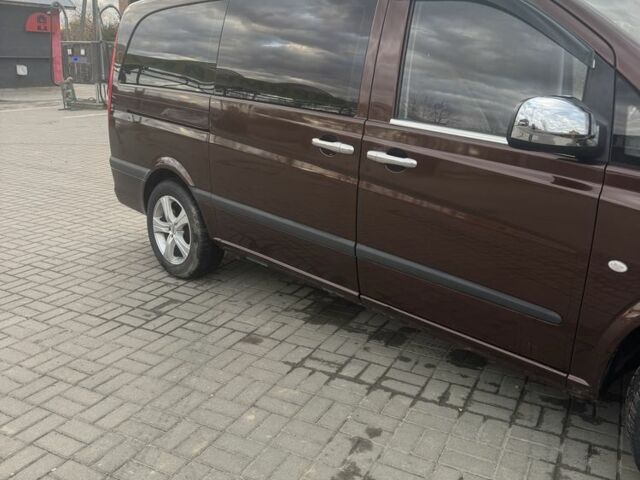 Мерседес Вито 2013 в Черновцах на Automoto.ua Коричневый Мерседес Вито, объемом двигателя 2.2 л и пробегом 351 тыс. км за 12500 $, фото 2 на Automoto.ua