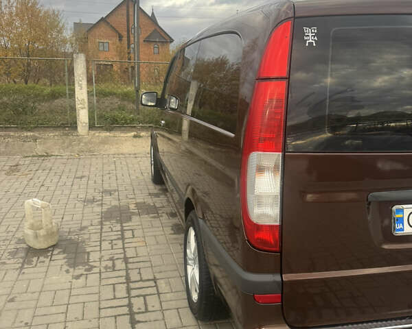 Коричневый Мерседес Вито, объемом двигателя 2.14 л и пробегом 351 тыс. км за 12500 $, фото 7 на Automoto.ua