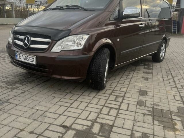 Мерседес Вито 2013 в Черновцах на Automoto.ua Коричневый Мерседес Вито, объемом двигателя 2.2 л и пробегом 351 тыс. км за 12500 $, фото 1 на Automoto.ua