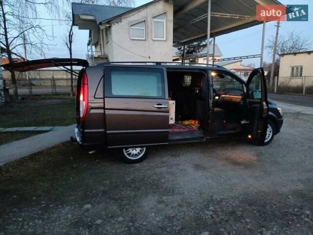 Коричневый Мерседес Вито, объемом двигателя 2.14 л и пробегом 81 тыс. км за 17000 $, фото 12 на Automoto.ua