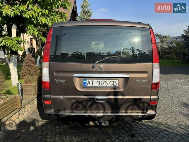 Коричневый Мерседес Вито, объемом двигателя 2.14 л и пробегом 81 тыс. км за 17000 $, фото 33 на Automoto.ua