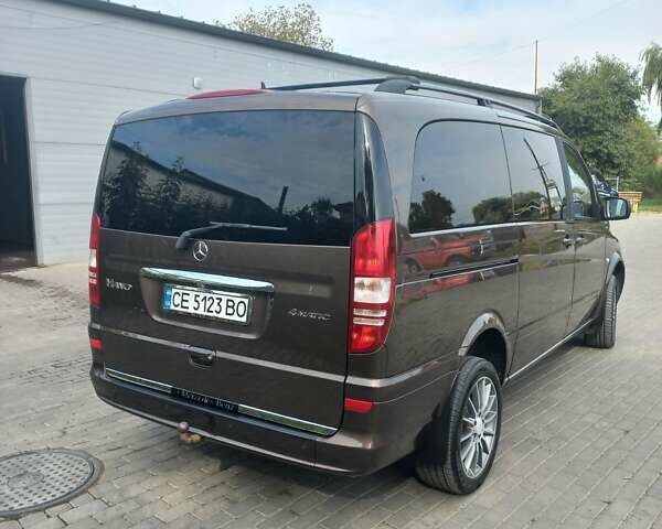 Коричневый Мерседес Вито, объемом двигателя 2.14 л и пробегом 316 тыс. км за 22000 $, фото 13 на Automoto.ua