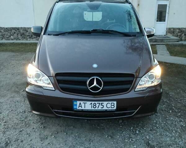 Коричневый Мерседес Вито, объемом двигателя 2.14 л и пробегом 81 тыс. км за 17000 $, фото 22 на Automoto.ua