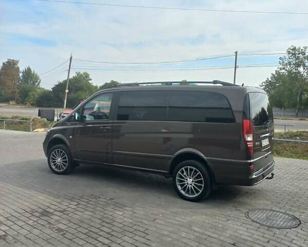 Коричневый Мерседес Вито, объемом двигателя 2.14 л и пробегом 316 тыс. км за 22000 $, фото 14 на Automoto.ua