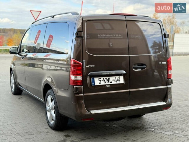 Коричневый Мерседес Вито, объемом двигателя 1.6 л и пробегом 208 тыс. км за 18900 $, фото 24 на Automoto.ua