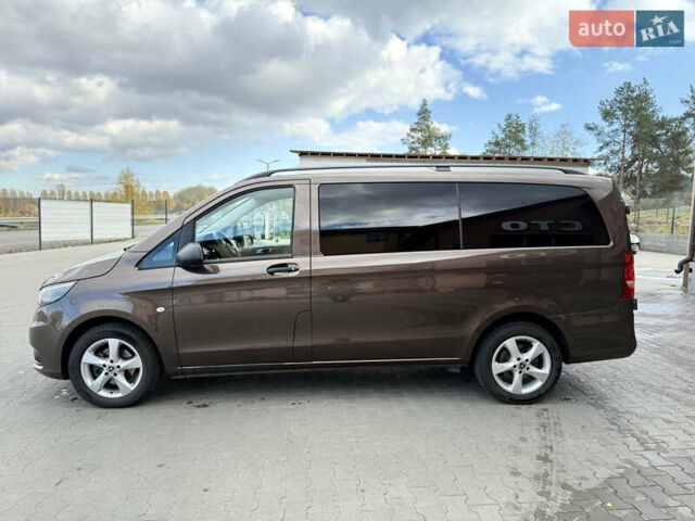 Коричневый Мерседес Вито, объемом двигателя 1.6 л и пробегом 208 тыс. км за 18900 $, фото 8 на Automoto.ua