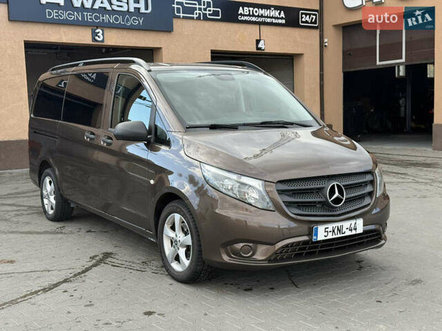 Коричневый Мерседес Вито, объемом двигателя 1.6 л и пробегом 208 тыс. км за 18900 $, фото 2 на Automoto.ua
