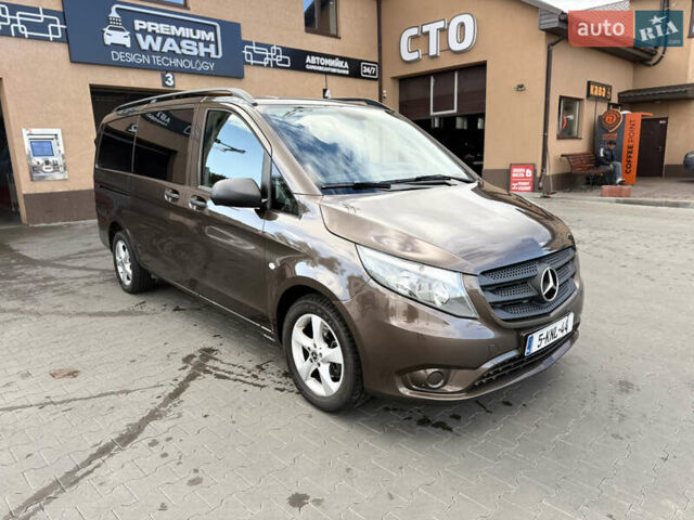 Коричневый Мерседес Вито, объемом двигателя 1.6 л и пробегом 208 тыс. км за 18900 $, фото 33 на Automoto.ua