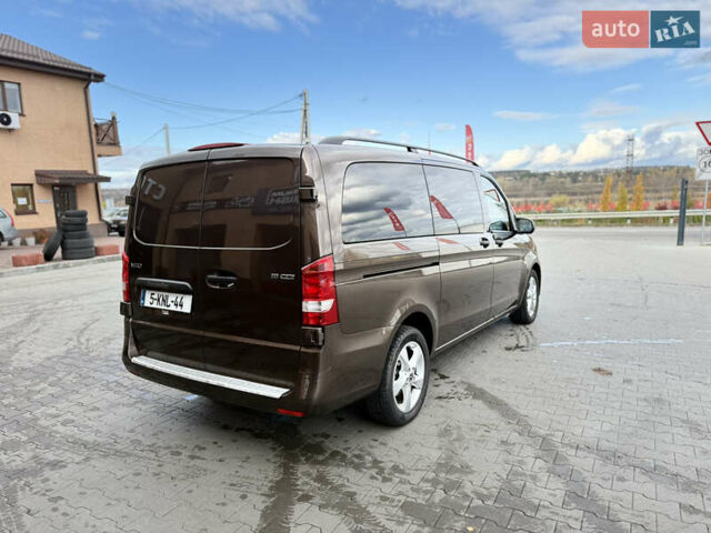 Коричневый Мерседес Вито, объемом двигателя 1.6 л и пробегом 208 тыс. км за 18900 $, фото 5 на Automoto.ua