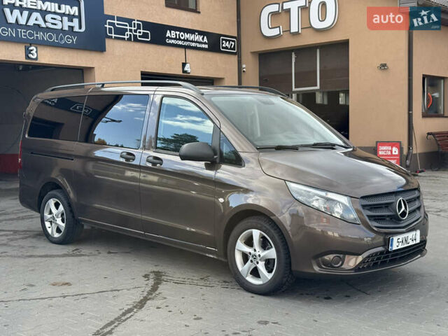 Коричневый Мерседес Вито, объемом двигателя 1.6 л и пробегом 208 тыс. км за 18900 $, фото 3 на Automoto.ua