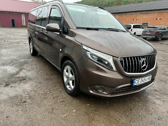 Мерседес Вито 2017 в Черновцах на Automoto.ua Коричневый Мерседес Вито, объемом двигателя 2.1 л и пробегом 238 тыс. км за 28122 $, фото 2 на Automoto.ua