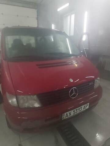 Червоний Мерседес Віто, об'ємом двигуна 2.15 л та пробігом 277 тис. км за 3000 $, фото 4 на Automoto.ua