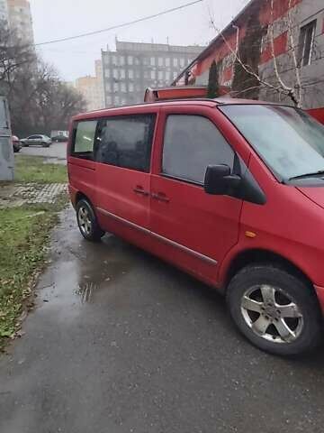 Червоний Мерседес Віто, об'ємом двигуна 2.15 л та пробігом 277 тис. км за 3000 $, фото 5 на Automoto.ua